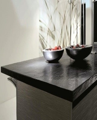 worktop in the kitchen