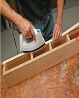 How to glue veneer at home, the choice of the best tools and installation technology