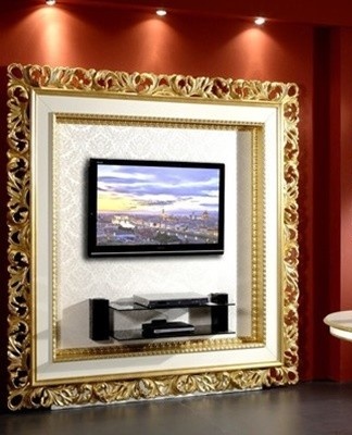 Design options for the TV area and how to best fit it into the interior