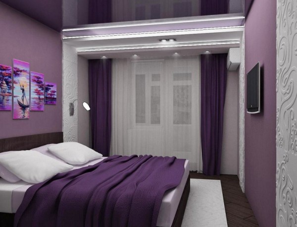 lilac bedroom