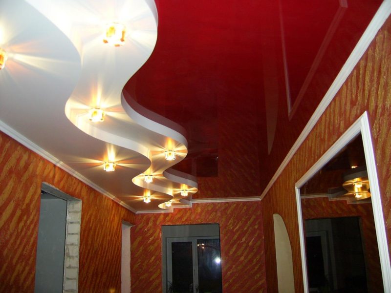 Tiered ceiling