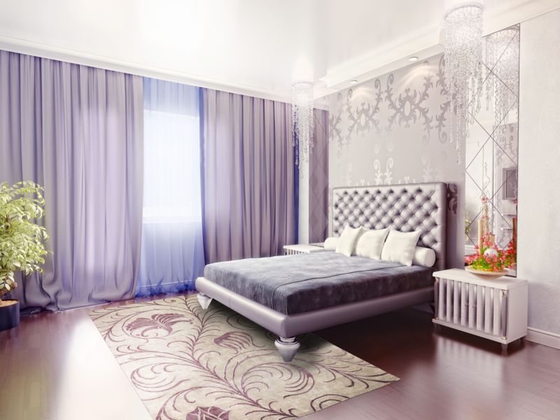 lilac bedroom