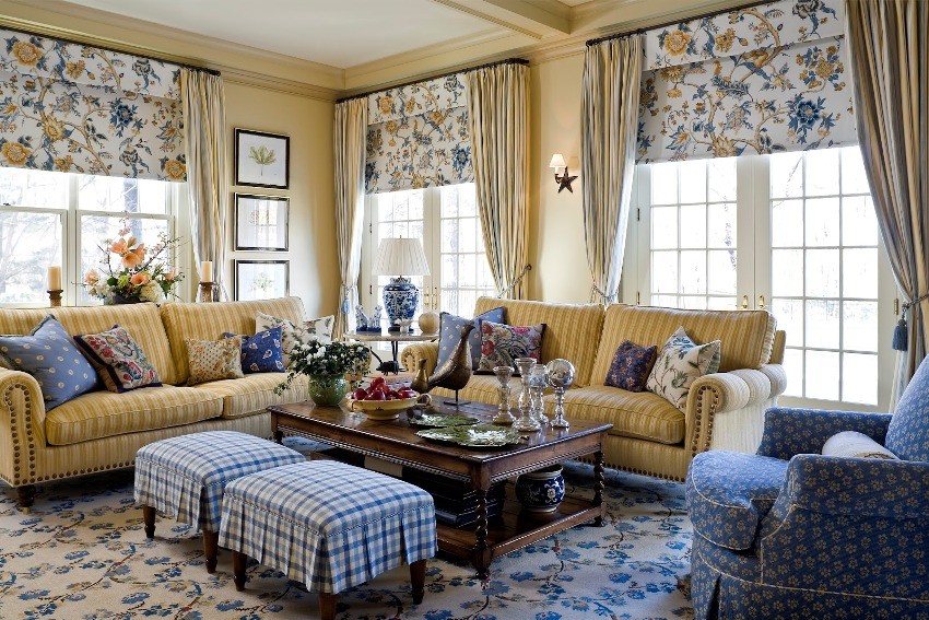 provencal style living room