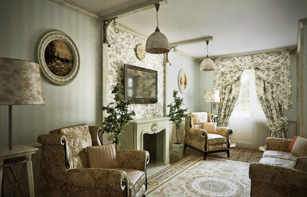 provencal living room