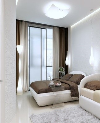 When planning the location of lighting fixtures, window openings are taken into account.