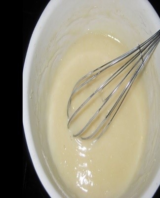 The basic ingredients for making a do-it-yourself papier-mâché adhesive can be found in every home.