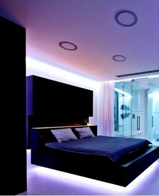 Lighting ideas in the bedroom, at what height and how to properly position the devices
