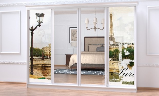 Printed photo mirror