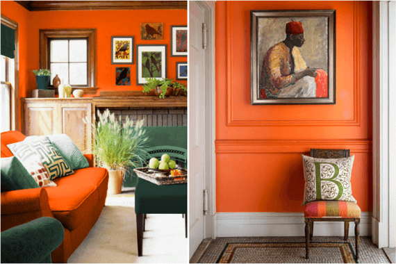 orange room