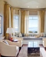 Rules for creating a living room design with a bay window and how best to arrange it