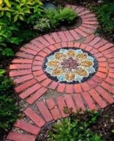 How to make a brick path in the country with your own hands, step by step instructions and examples