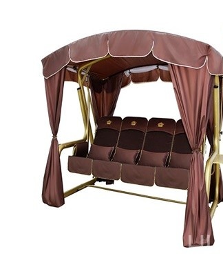 Swing sofa, 4 places, which can be transformed into a double bed.