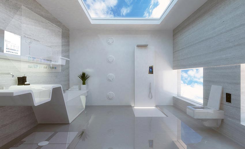 elegant bathroom