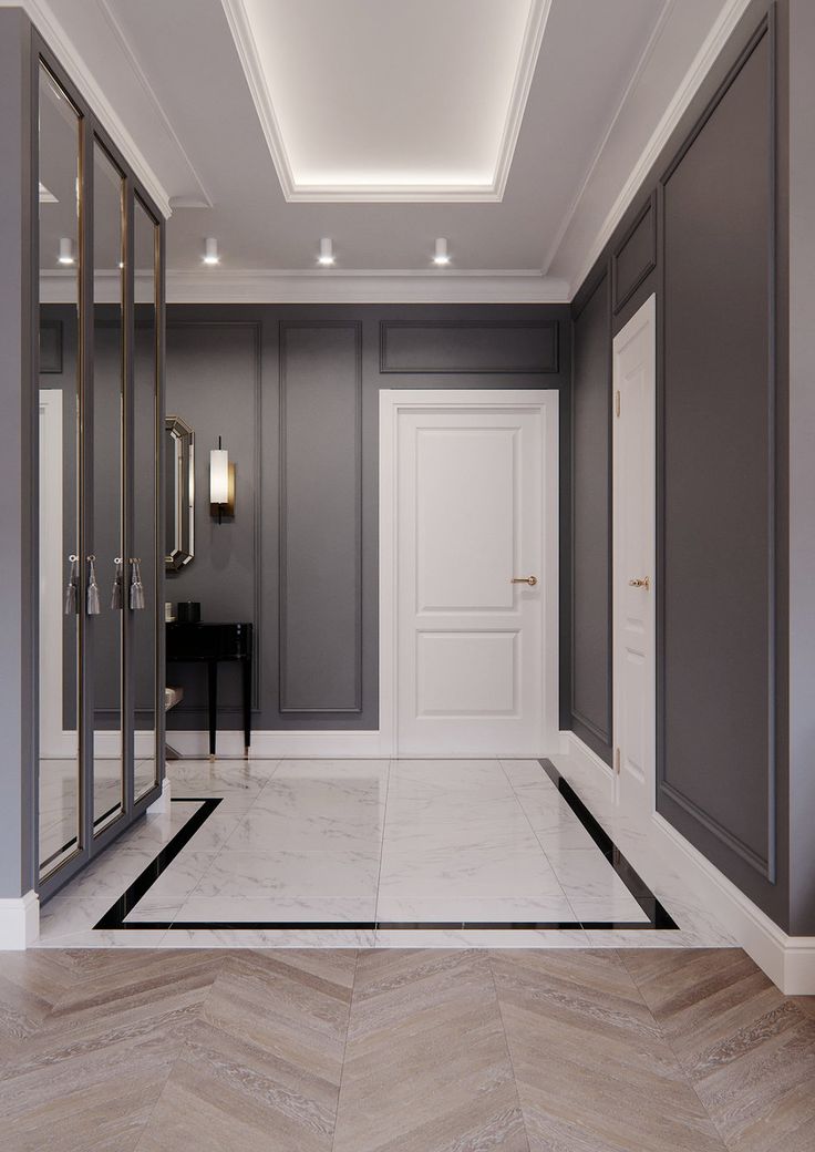 gray hallway