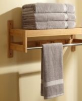 How to fold and store towels in the bathroom, organize it yourself