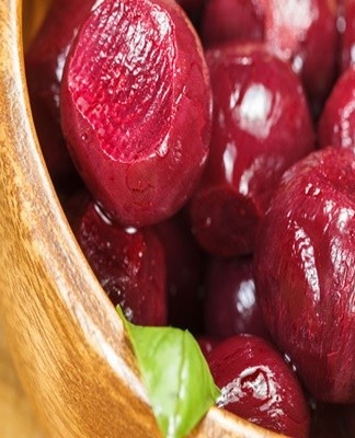boiled beets