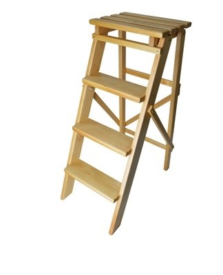 wooden stepladder