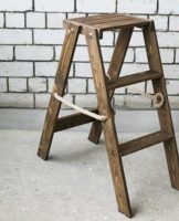 Step-by-step instructions for making a wooden stepladder with your own hands