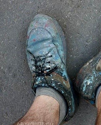How to quickly wash shoe paint from shoes, the best cleaning methods