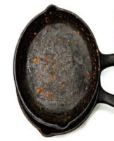 Rules for maintaining a cast iron pan and how to restore its properties, errors
