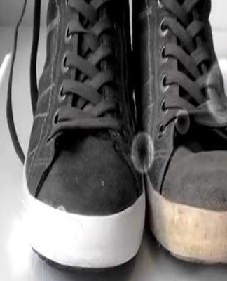 Before starting work, you need to prepare your shoes.