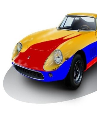 The basis of thermal paint is thermochromic microcapsules, the size of which does not exceed 10 micrometers.