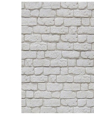 Wall decoration in the form of bricks has remained popular for many years.