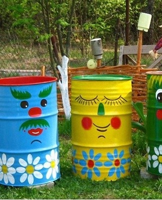 The sheet metal container is much easier to make.