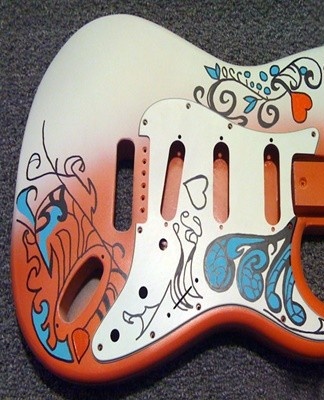 Oil and wax coating is an alternative to body paint.