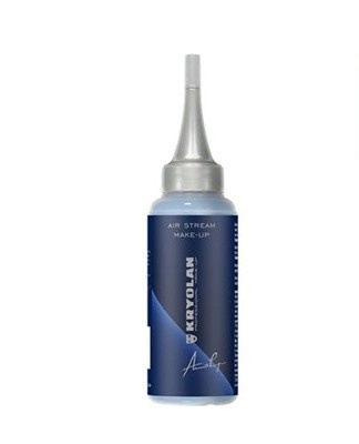 This range of products offered by KRYOLAN is used for body painting with a special non-contact technique.
