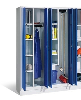 What to store in metal cleaning cabinets and where to put them