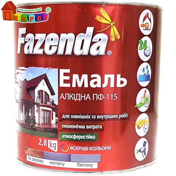 enamel pf 115 Fazenda"