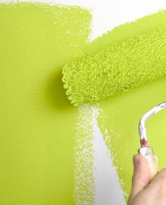 Acrylic paints are often used in interior decoration.
