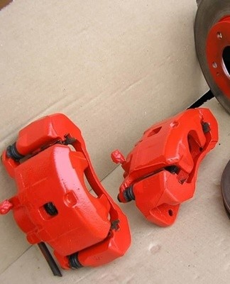 The powder coating adheres perfectly to heated and rotating parts and is environmentally friendly.