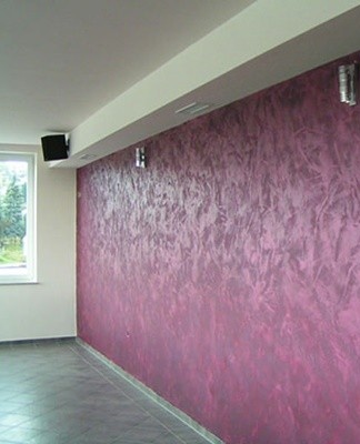 Types of decorative sand effect wall paints and how to apply the coating