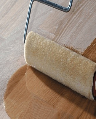 The amount of paint depends on the type and quality of floor preparation.