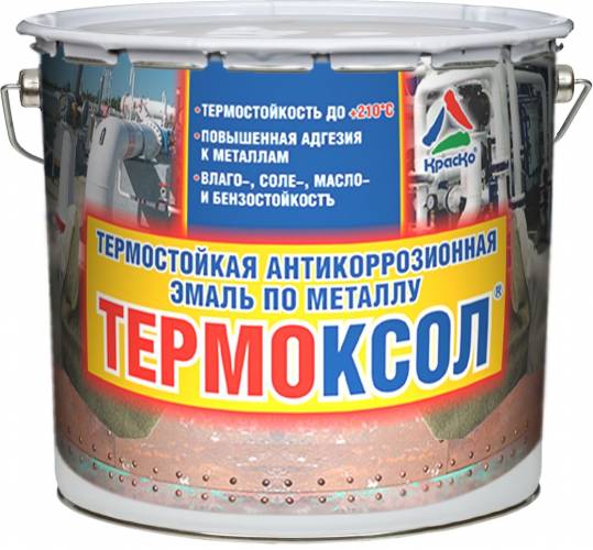 heat-resistant paint for metal "Termoxol"