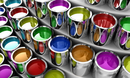 Styrene-butadiene paints