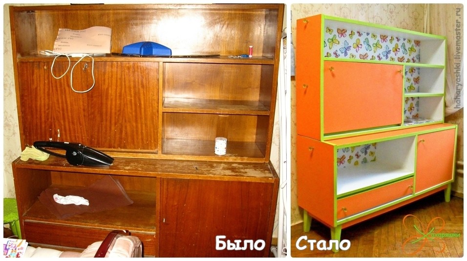 Restoration of lacquered furniture can be done by yourself.