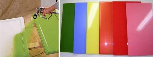 It is better to prime the MDF twice with the thinnest coat of primer than to pour the slabs with a liquid agent and wait for evaporation.