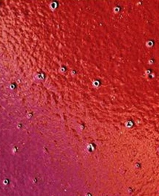 The main reason is a violation of the temperature regime and the standards for applying the coloring composition.