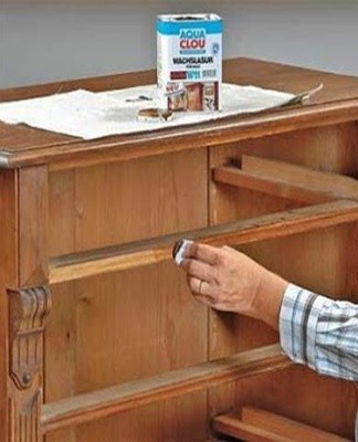 But the easiest way to roughen a smooth surface is to sand with emery.