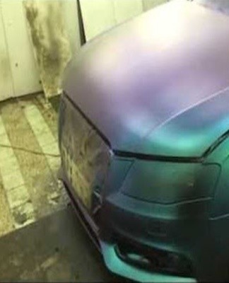 Thermochromic enamel is often used to paint bodywork.