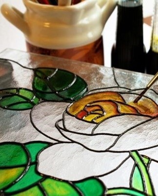 The best option is to alternately fill the fragments using a specific color.