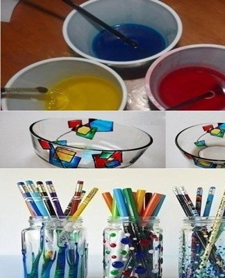 stained glass paints