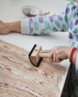 How to paint different surfaces to match the color of wood with your own hands, instructions