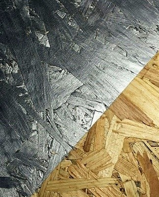 For painting, you should not buy OSB boards, in which pieces of bark are visible.