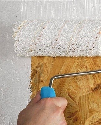 The hardest thing to paint is OSB that has been in the sun for a long time without a protective coating.