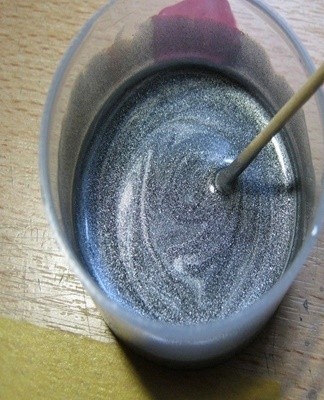 Drying oil is cheaper than heat resistant varnish.