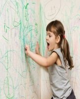 Why children tend to paint on wallpaper and how to protect walls, types of coatings